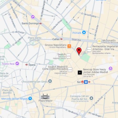 Nuevo Y Centrico Apt 7Px En Plena Plaza Del Carmen E2 Madrid Eksteriør billede